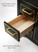 Aspen luxury bathroom vanity with Italian Carrara marble countertop and soft-close drawers